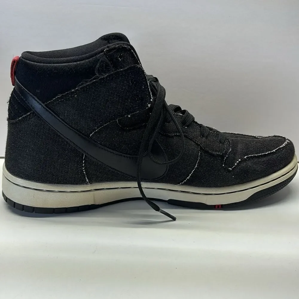 Nike Dunk High CMFT Black 705434-001 Size 8.5